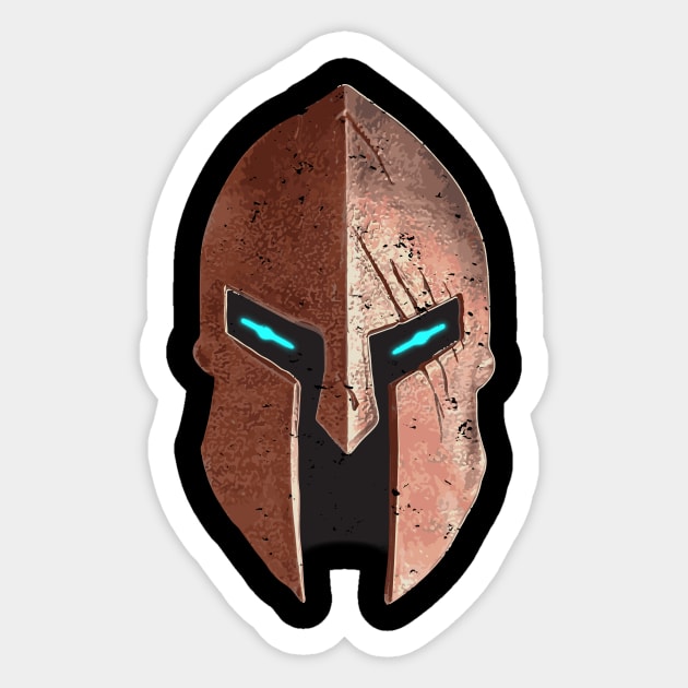 Spartan Sticker by Wearable Designs